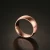 Import Fashion jewelry, 8mm handmade wire drawing titanium rings, rose gold, personalized men&#39;s rings YSS387 from China