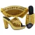 Import Fashion Ladies Africa/Italy Dress Shoes And Matching Bags Set With Stones MG1245 from China