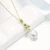 Import Fashion Personalized Statement Sterling Silver Jewelry 18K Gold Plated Women Pearl Necklace from China