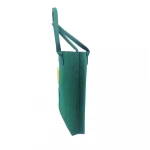 fashion two color felt handbag tote shopping organizer
