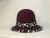 Import fashion wool felt hats with adjustable sweatband cowboy hats from China