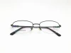 Fashionable upscale brand new eyeglass frame wholesale ladies ultra light half frame optical metal glasses frame  518
