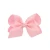 Import Favor wholesale  ribbon bow hair clip 4 inch grosgrain ribbon bow pre-made hair clip from China