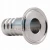 Import Flange to 40mm stainless steel 304 garden hose barb adapter nozzle fitting connector for vacuum from China