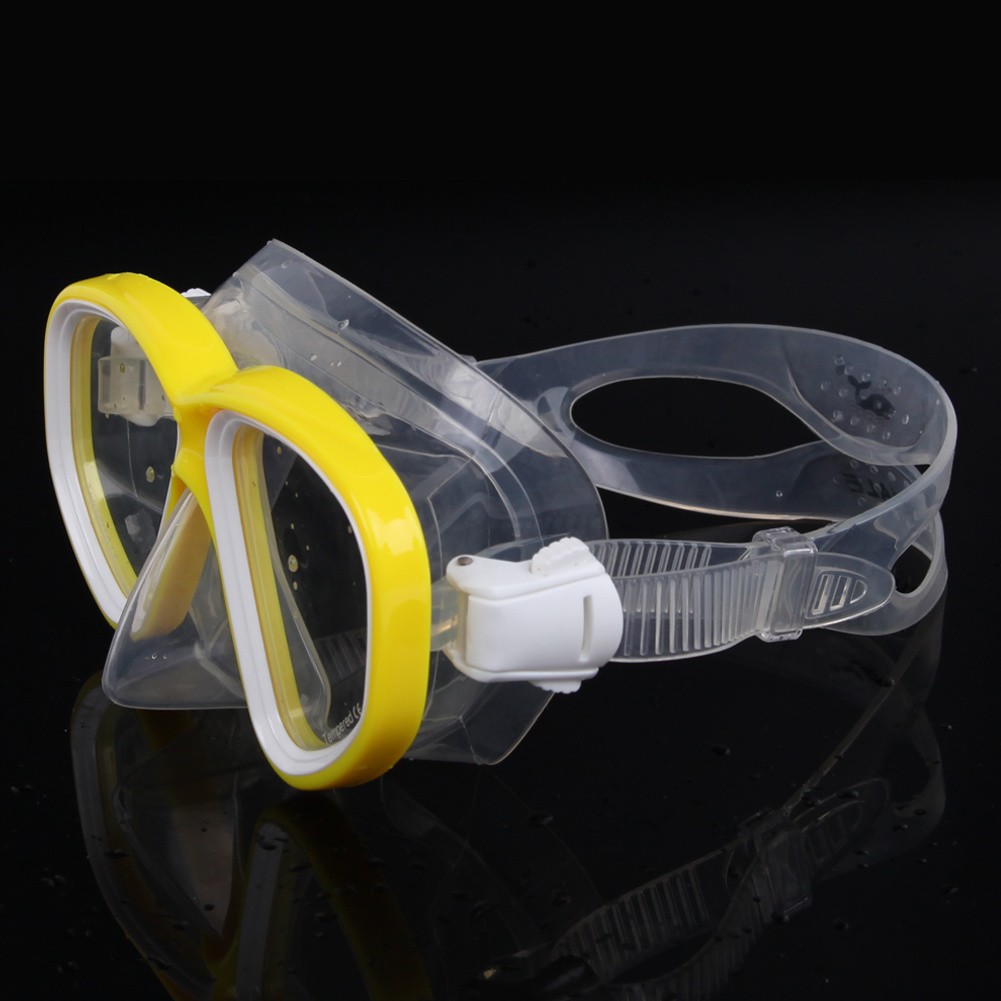 Flexible Silicone Customized Freediving Snorkel Glass