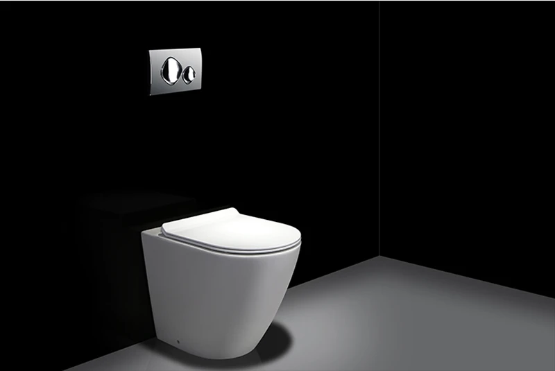 Floor Mounted Bathroom Toilets CE Ceramic Wc Toilet Elegent Design WC factory