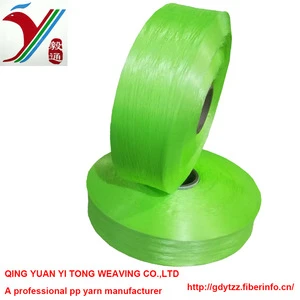 Fluorescent pp yarn FDY polypropylene fiber yarn with good quality and competitive price from YITONG