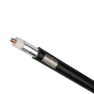 Foam PE insulated 50 ohm RF coaxial cable 7D-FB communication copper  wire