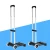 Import Foldable luggage cart shopping trolley telescopic  handle from China