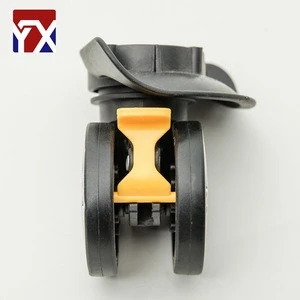 Folding replacement wheels universal luggage bag wheel parts and accessories