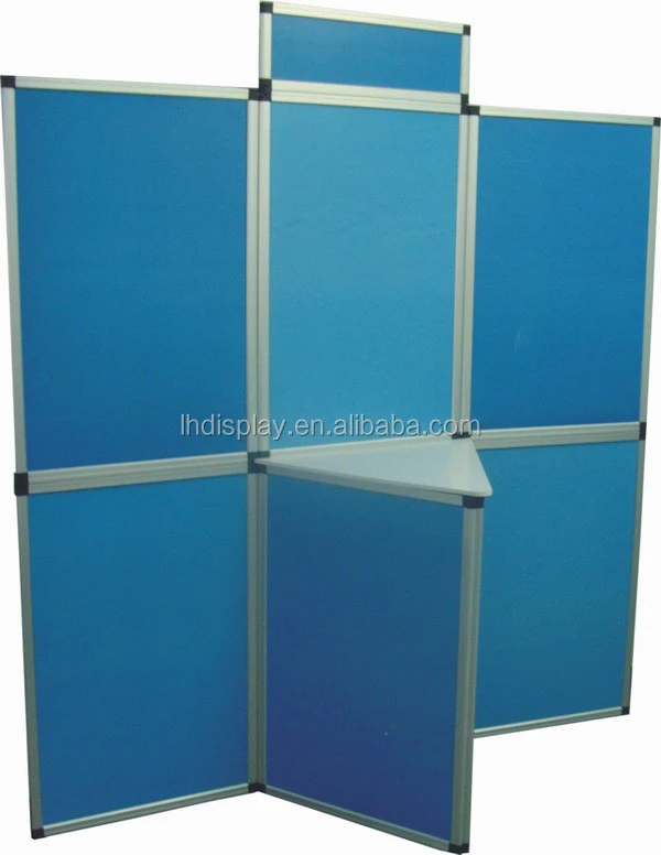 folding screen room divider LH10-1 with 7.5 pcs for advertising display