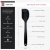Import food grade silicone ergonomic design baking tool baking silicone shovel six pieces silicone spatula set from China