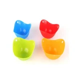 Food Grade Silicone for Microwave Stovetop, Egg Boiler Silicone Cups Non Stick Poached Eggs Cooker, Poaching Pods  Egg Poacher