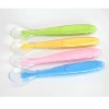 Food grade silicone Material and flexible silicone baby spoon