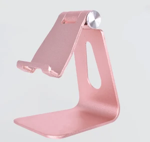 for iphone mobile phone holders display stand metal folding aluminum Adjustable tablet PC mobile phone stand