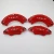 Import for Tesla Model 3Car Accessories Front &amp; Rear Brake Disc Caliper Covers Red Aluminum Alloy 4PCS from China
