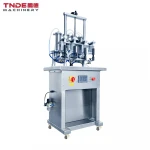 Four-head Liquid Automatic Sensor Vacuum Filling Machine For Perfume Glass Bottles