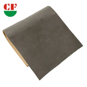 Free sample customized color self adhesive film flocking fabric for gift jewelry boxes