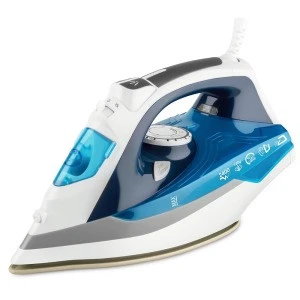 Full Function Automatic Shutdown 2600W Ceramic Plate New Design Clothing Electric Steam Iron