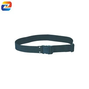 Fully Adjustable Tactical Belt Polyester Fabric Web Work Belt with Heavy Duty Buckle