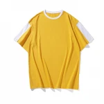 Funny t shirt wholesale cheap men casual no label organic cotton t shirt