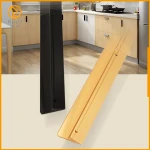 Furniture Handles Profile Aluminum Black Carcase Silver Gold Wood Knob Surface Finish Plywood
