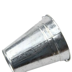 Galvanized Metal Mini Bucket with handle