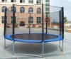 Garden Furniture 12FT trampoline with outside safety net in 4 legs with enclosures outdoor trampoline in park