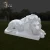 Import Garden style white marble hand making life size stone lion statue from China
