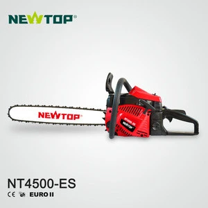 gas chain saw 5800 gasoline chain saw 5200 4500 for different displacement garden tools made in china