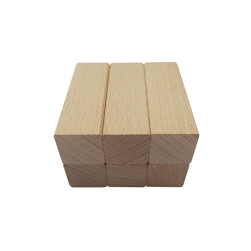 GD-90*30*30 mm Natural, Blank Blocks , 10 pcs/set, Pine wood timber/Wooden toys educational/Wood blocks natural kids