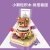 Import Gift Popular Toy Small Particles Bricks Toys DIY Building Blocks Rotating Music Boxes Creative Furnishing Articles for Kids Girl from China