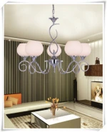 Glass lamp shade special bend tube 220v chandeliers pendant lights ceiling lights