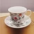 Import Gold Color French Royal Classic Espresso Porcelain Coffee Tea Cup Saucer Sets from China