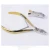 Import Gold Stainless Steel Nail Cuticle Scissors Manicure Pedicure Tool Dead Skin Remover Nail Tool from China