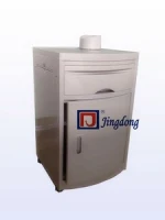 Good price ABS hospital bedside cabinet /bed locker