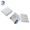 Good quality fiber optic terminal faceplate box for end user/mini indoor 2 port ftth termin box