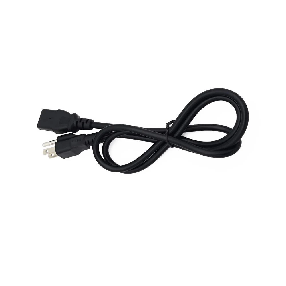 Good quality pvc jacket electrical power cable US plug ac power cord