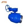 GOST Low Temperature One-Piece Body Fully Welded Ball Valve