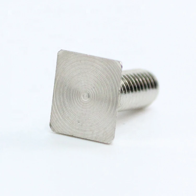 Grade 8.8 Carbon Steel Square Head Set Screw With Flat Point bolt