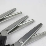 Great quality stainless steel scissors tailoring shears scissors with plastic handle