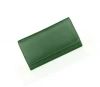 Green color leather ladies wallet