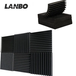 Guangzhou Supplier L:ANBO Sound absorbing sponge Panels acoustic studio Foam forsound shield acoustic foam panel