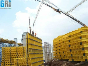 H10 metal concrete formwork with rugged steel materials