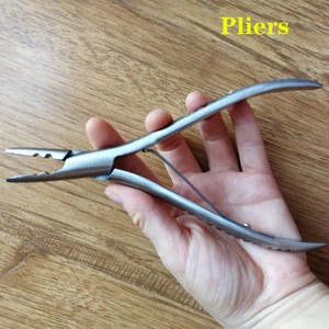 hair extensions tool plier Stainless Steel hair Pliers micro ring hair extension plier