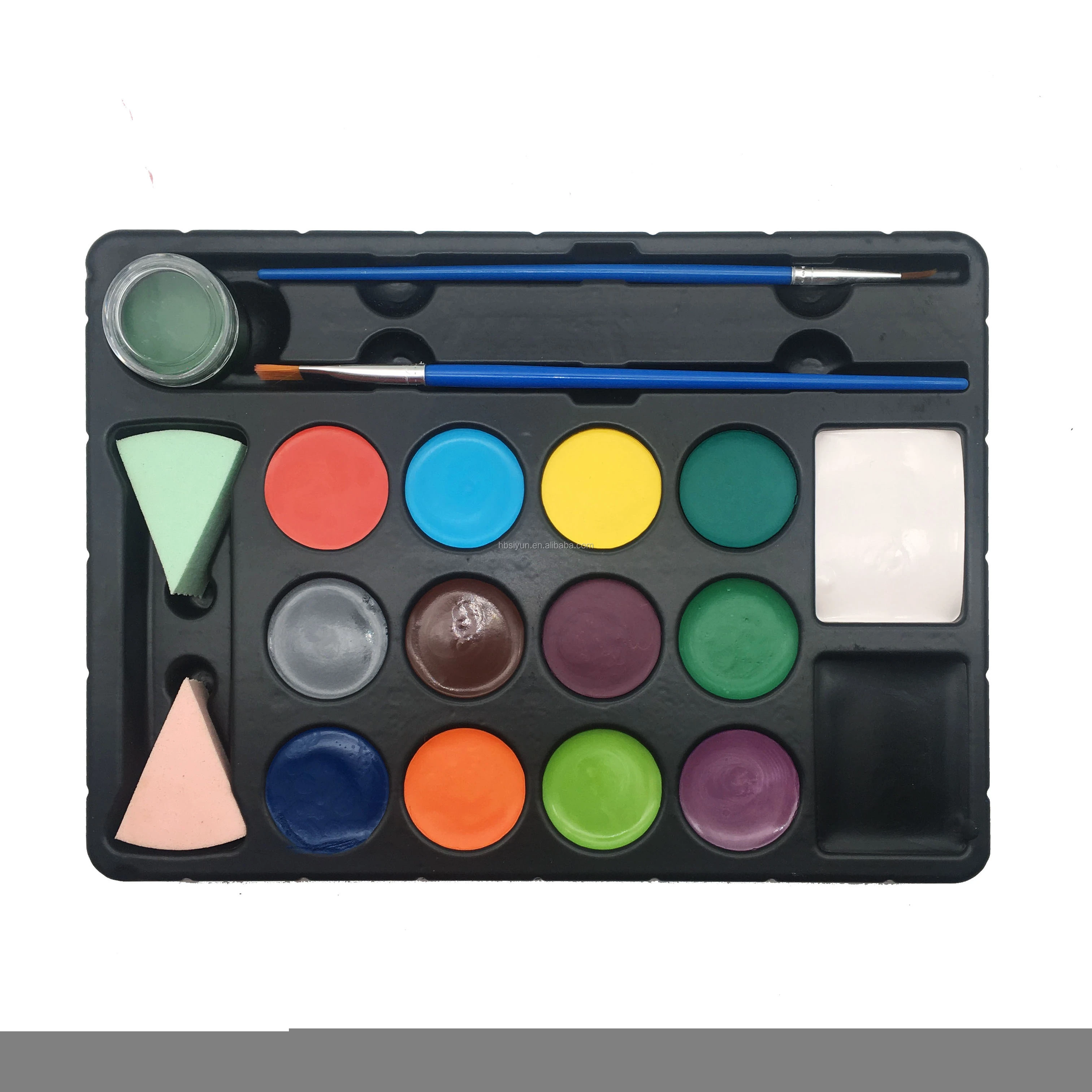 halloween wholesale custom professional water base activated face paint painting body and face paint painting kit