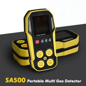 Handheld industrial 4 gas monitor multi gas analyzer CO H2S O2 Combustible gas detector for mine coal