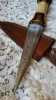 Handmade Damascus Steel Double Edge knives