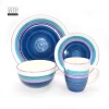 handpainted ceramic dinner plates setnew style porcelain dinnersets restaurant crockery dinnerware