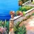 Handpainted Modern Villa Toscana Art Seaside Garden Mediterranean Landscape Oil Paintings